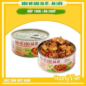 Đậu Hũ Xào Sả Ớt ăn liền hủ 100g