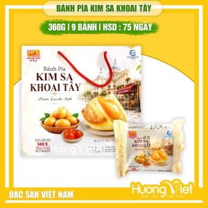 Bánh Pía Uyên Ương Đậu Dứa Trứng Tân Huê Viên hộp 600g