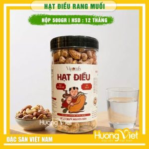 Hạt Điều Rang Muối hộp 500g