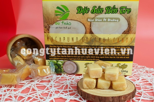 Kẹo dừa sáp bến tre mua ở đâu